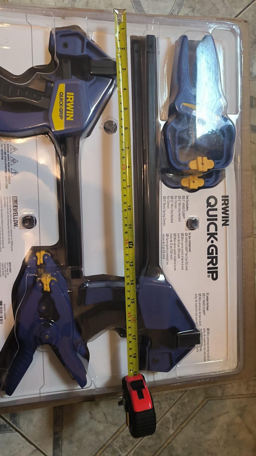 IRWIN QUICK-GRIP Clamps for Woodworking, Quick Release Triggers, 6 Inch, 8 Piece Set (IRHT83220) customer photo 1