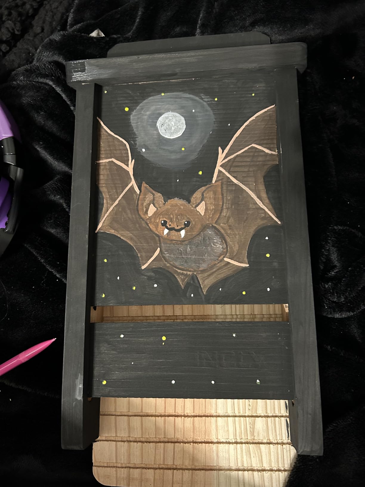 INCLY Small Bat House Kit for Outdoors 14.6