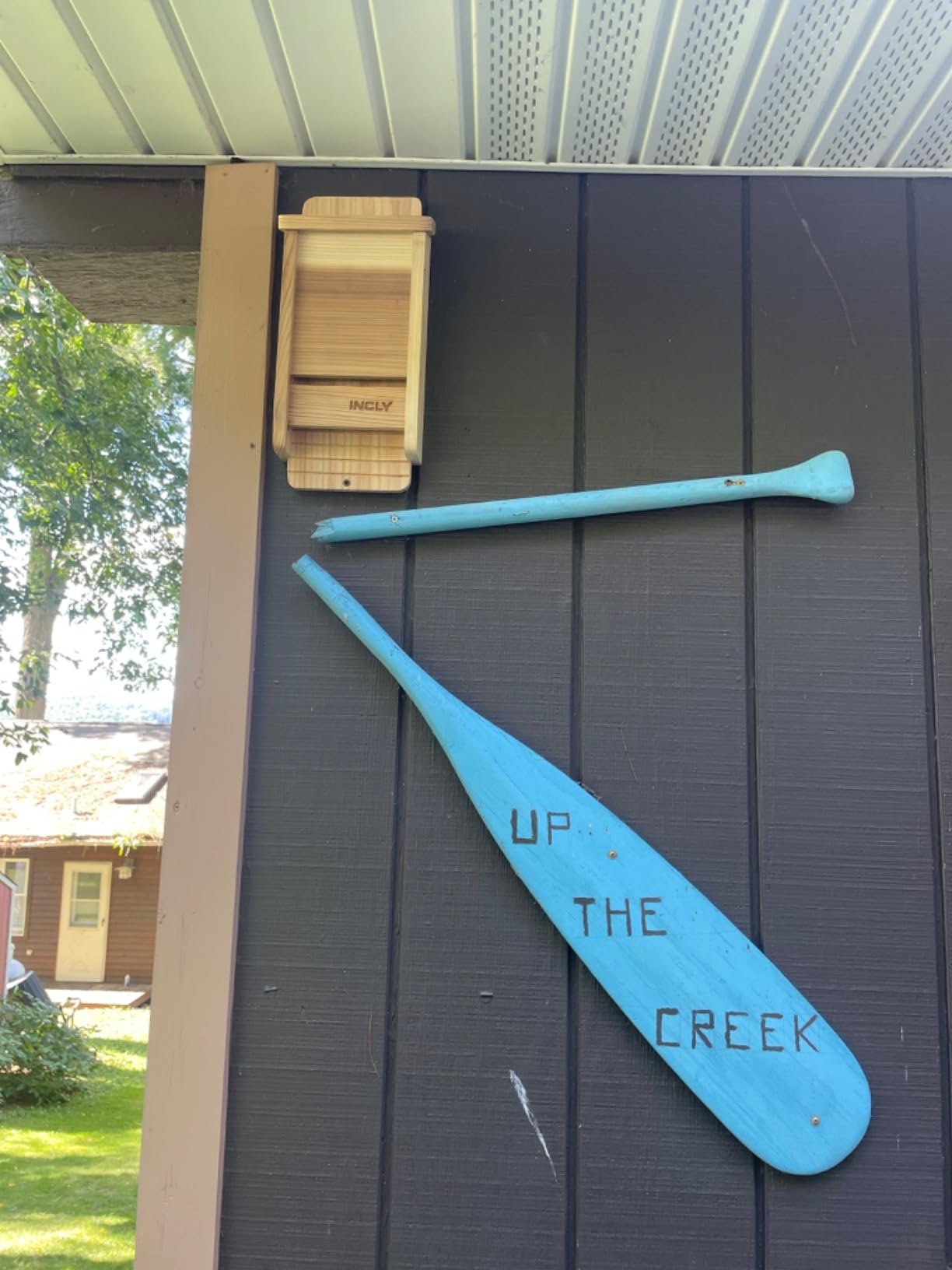INCLY Small Bat House Kit for Outdoors 14.6