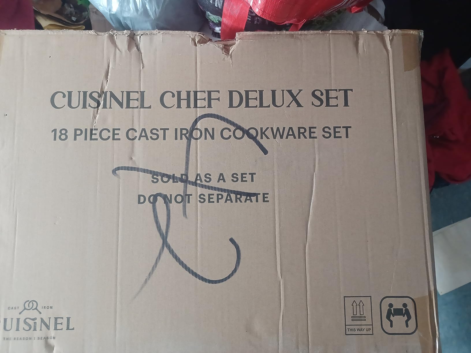 Cuisinel Cast Iron Cookware 18-Piece Set - Pre-Seasoned 6