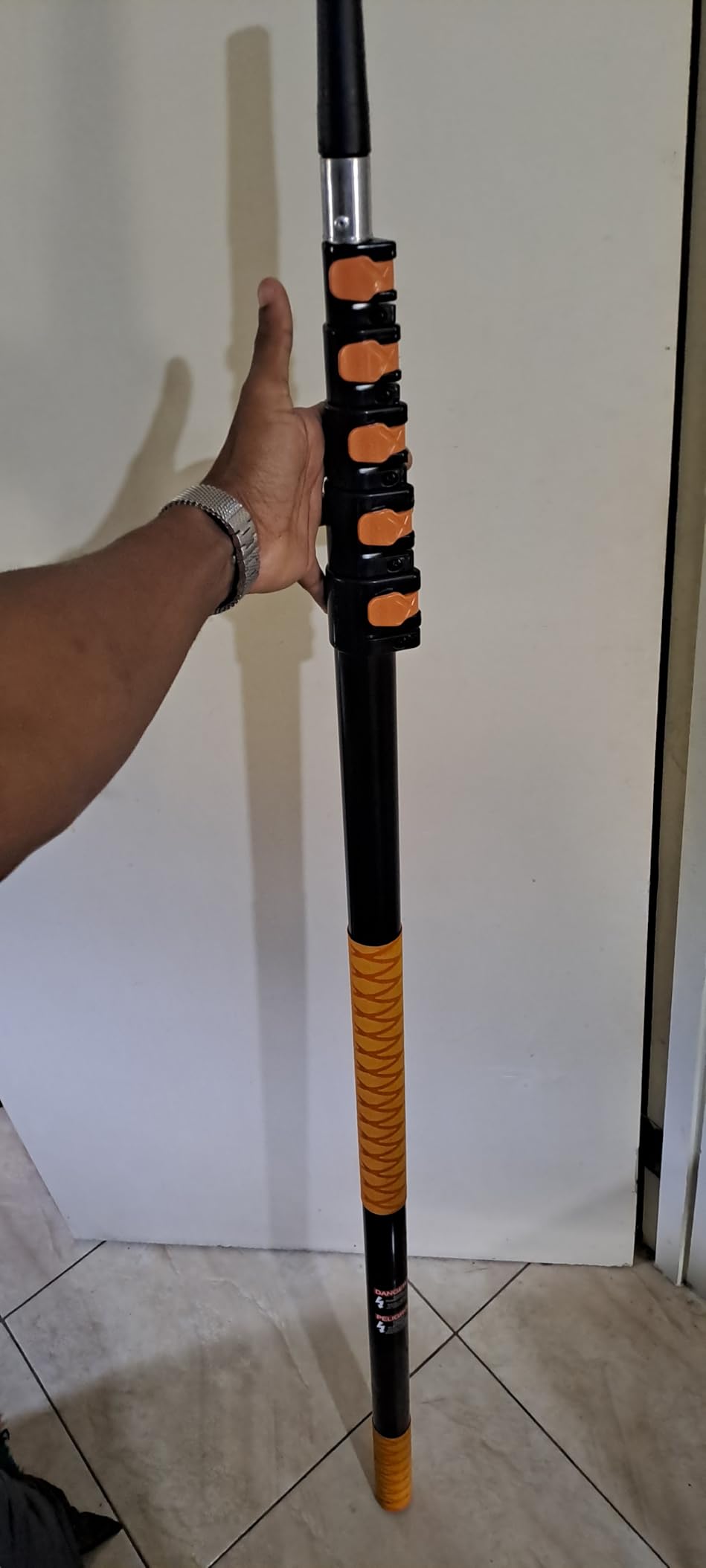5-24 ft Long Telescoping Extension Pole, Multi-Purpose Extendable Pole customer photo 1