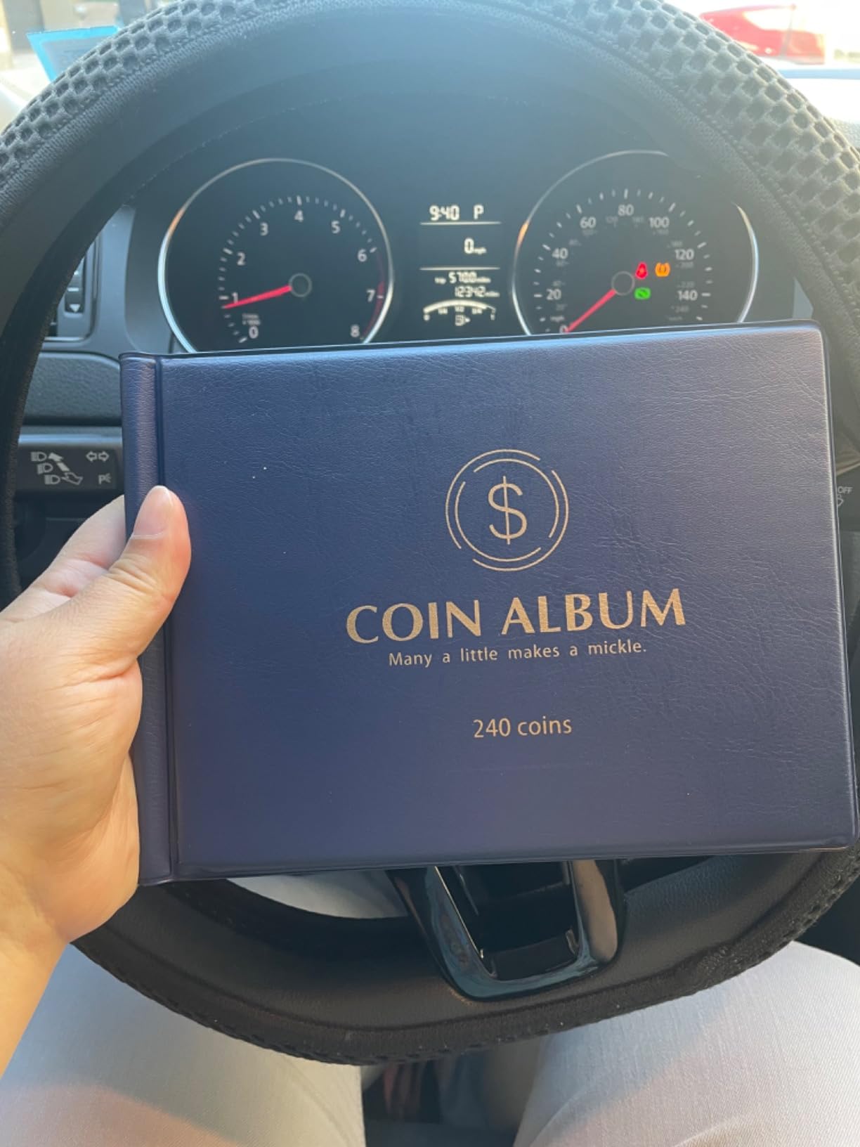 MUDOR Coin Collection Holder Album for Collectors, 240 Pockets Coin Book customer photo 2