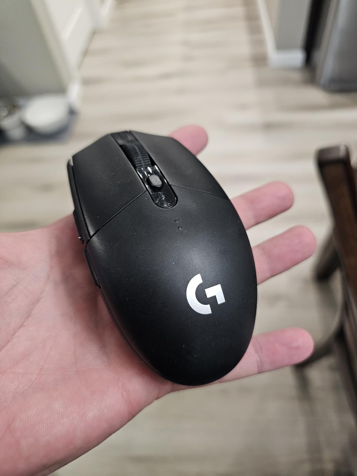 Logitech G305 Lightspeed Wireless Gaming Mouse - Blue | 12,000 DPI, Lightweight, 6 Programmable Buttons, 250h Battery, On-Board Memory, Compatible with PC and Mac customer photo 2