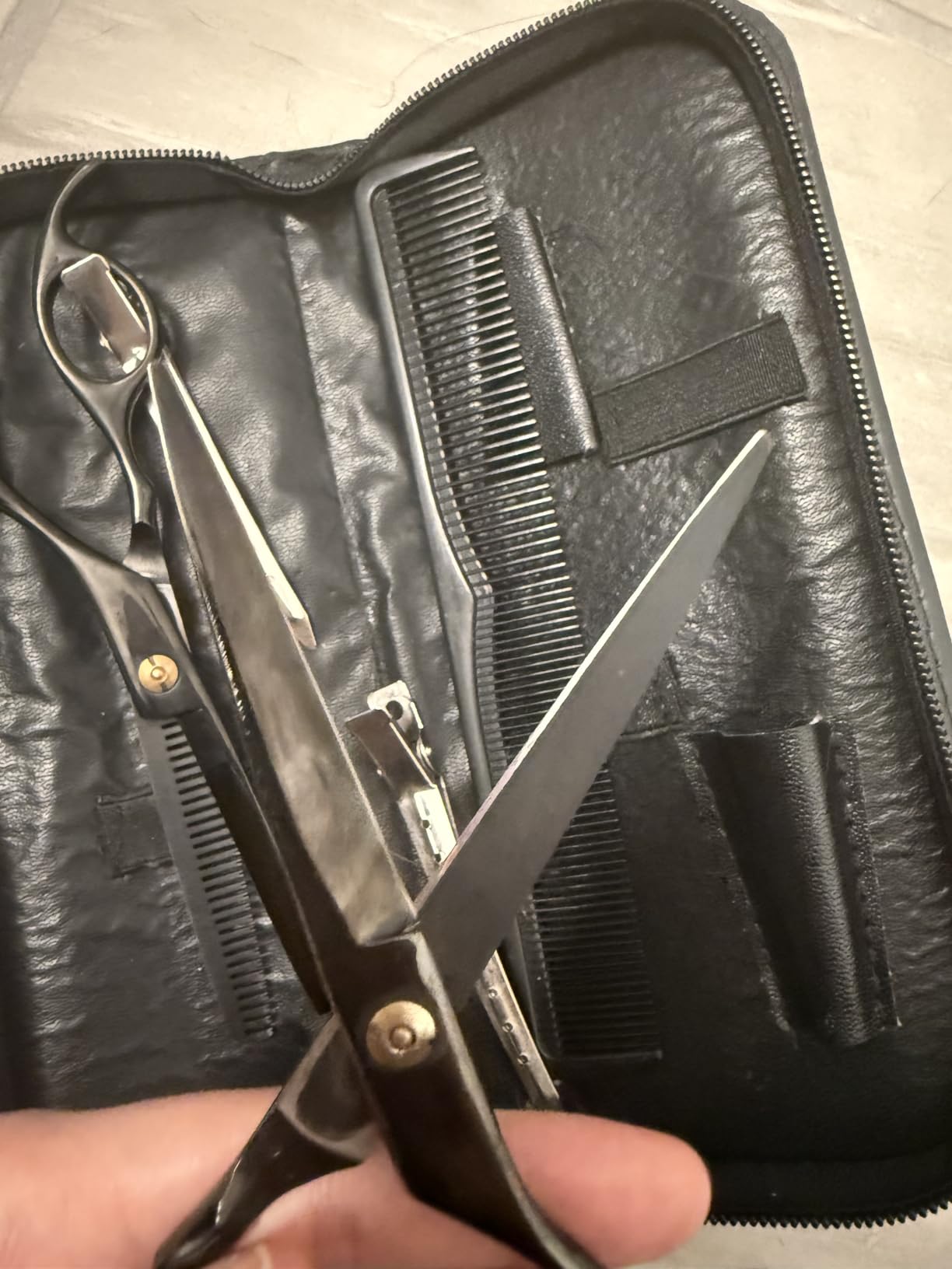 Hair Cutting Scissors Shears Kit, 6.7