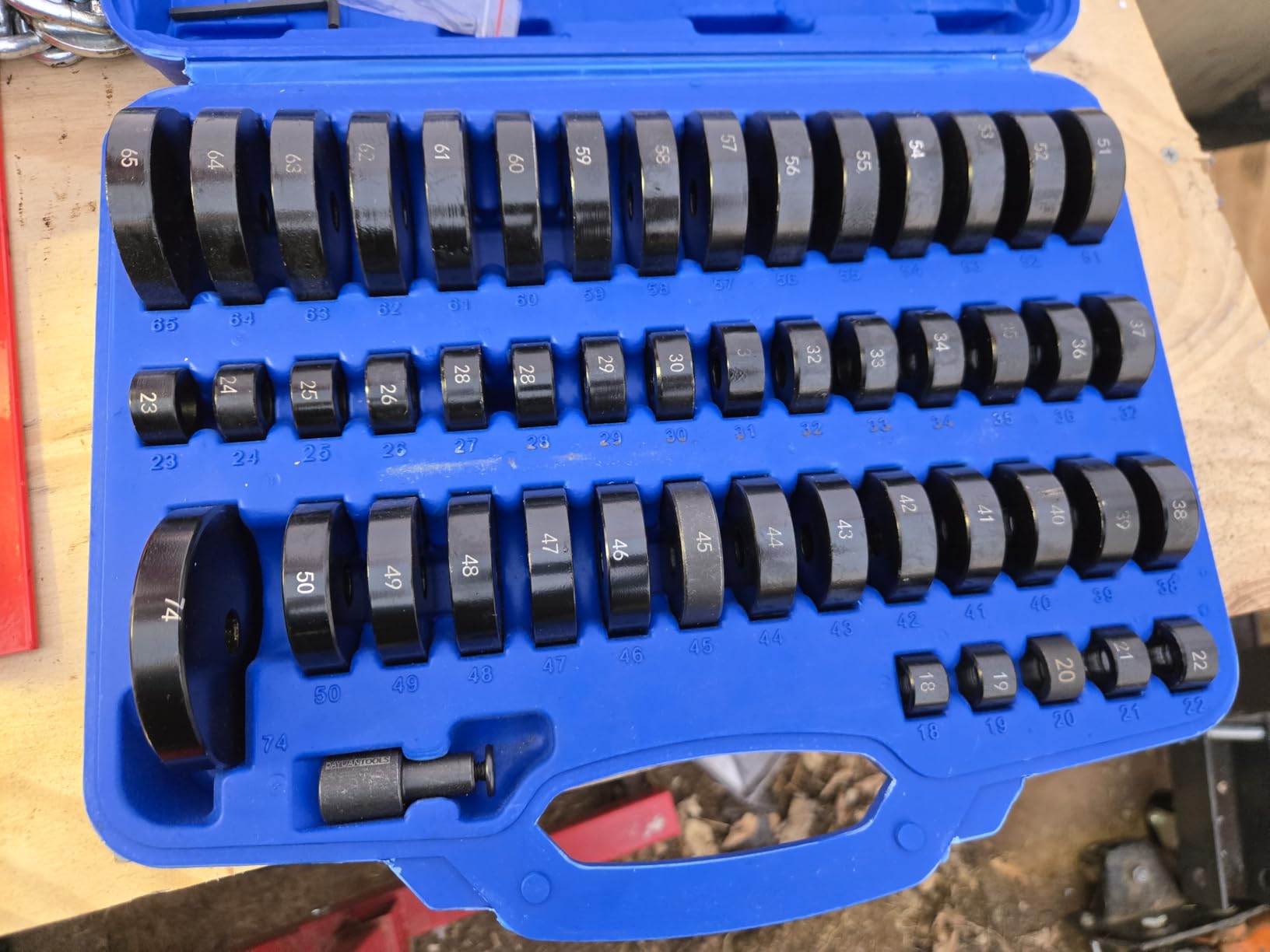 DAYUAN 52 in 1 Custom Bushing Driver Set, Bush Removal Puller Bearing Press customer photo 1
