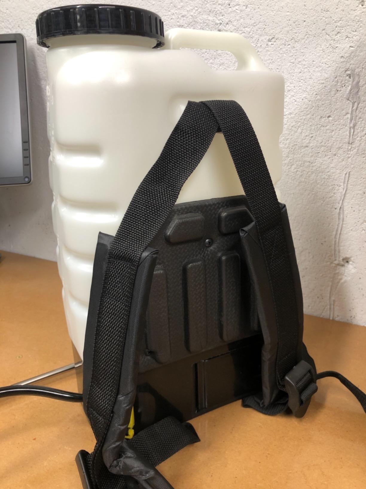 PetraTools 3 Gallon Battery Powered Backpack Sprayer in Lawn and Garden - HD3000 - Long Battery Life & Padded Straps for Comfort - Electric Sprayer w/ 6 Spray Nozzles & 80PSI (3 Gallon) customer photo 2