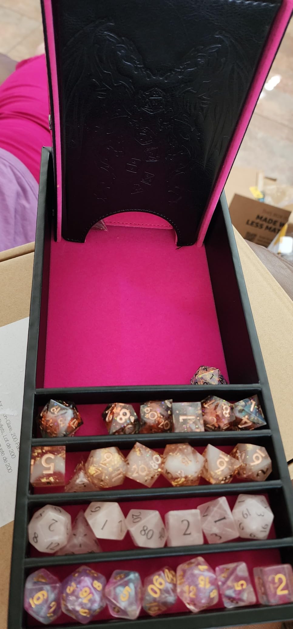 Forged Dice Co. Citadel Dice Tray, Tower and Storage - Perfect for DnD and RPG Gaming customer photo 1