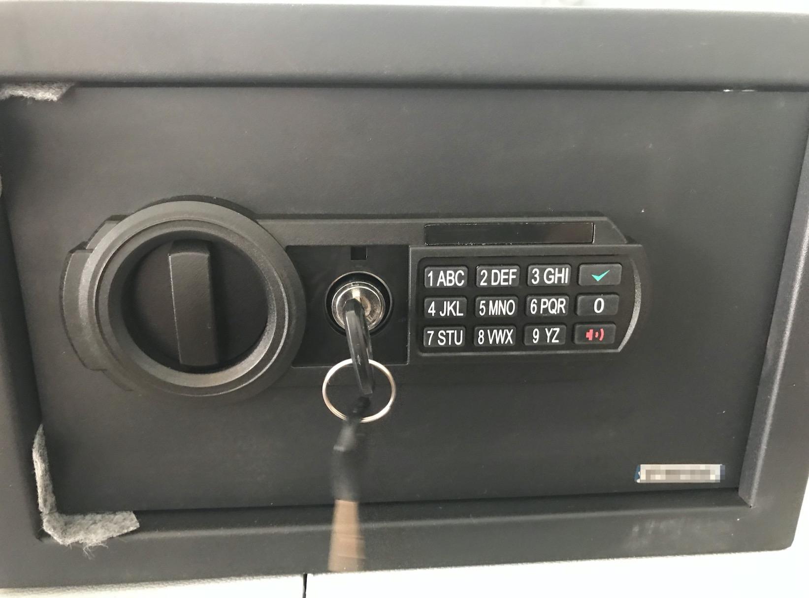 RPNB Small Hotel Safe Box, Personal Home Safe, Digital Money Safes, 1.0 CuFt | Cash Safe with Keys, Electronic Code Lock, Steel Alloy Safe for Documents, Home, Office, Business, Jewelry customer photo 1