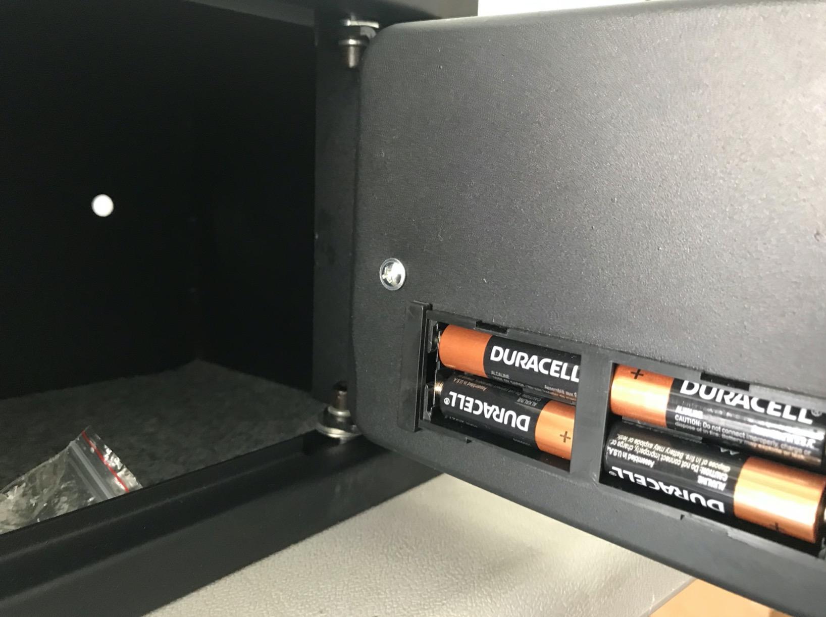 RPNB Small Hotel Safe Box, Personal Home Safe, Digital Money Safes, 1.0 CuFt | Cash Safe with Keys, Electronic Code Lock, Steel Alloy Safe for Documents, Home, Office, Business, Jewelry customer photo 2