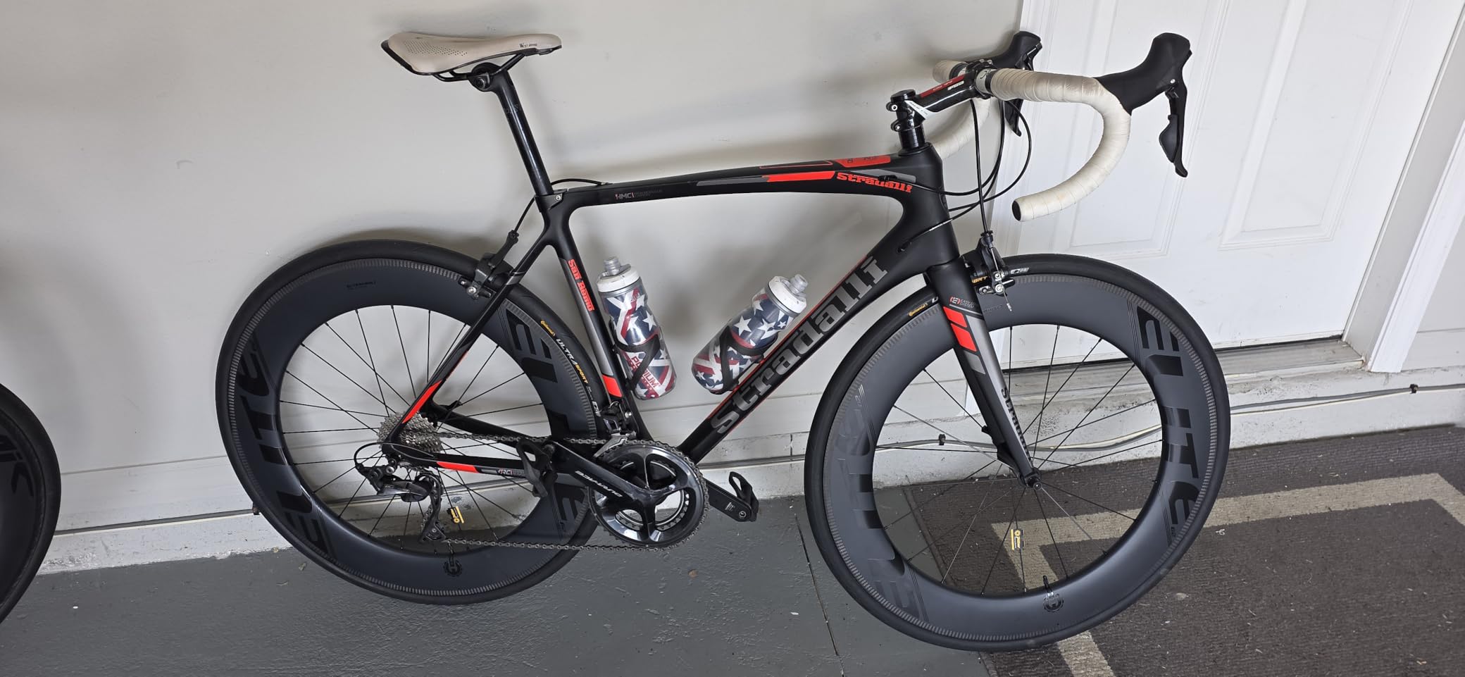 ELITEWHEELS Road Bike Carbon Wheels 700c Clincher 38/50/55/60/82mm Carbon Wheelset Tubeless Ready Cycling Wheel U Shape customer photo 1