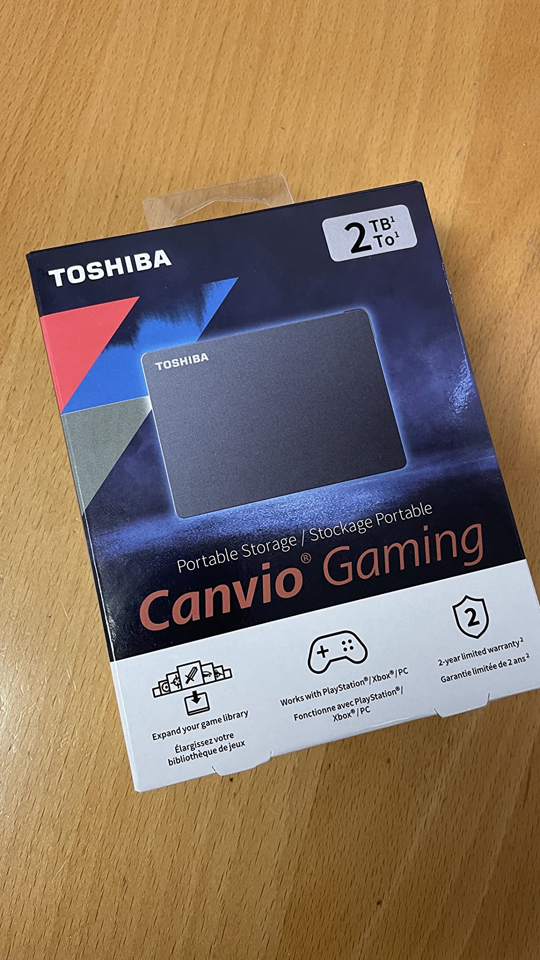 Toshiba Canvio Gaming 2TB Portable External Hard Drive USB 3.0, Black for PlayStation, Xbox, PC & Mac customer photo 1