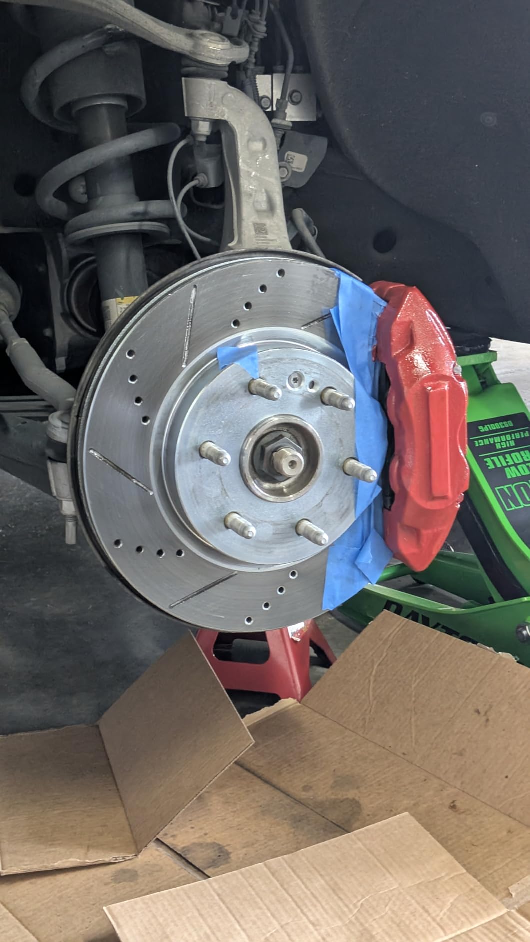 PowerStop Z36 Truck & Tow Brake Pad & Rotor Kit Front & Rear K8171-36 | Chevy Silverado 1500, Chevy Tahoe, GMC Yukon Carbon Fiber Ceramic Brake Pads + Drilled & Slotted Rotors customer photo 2