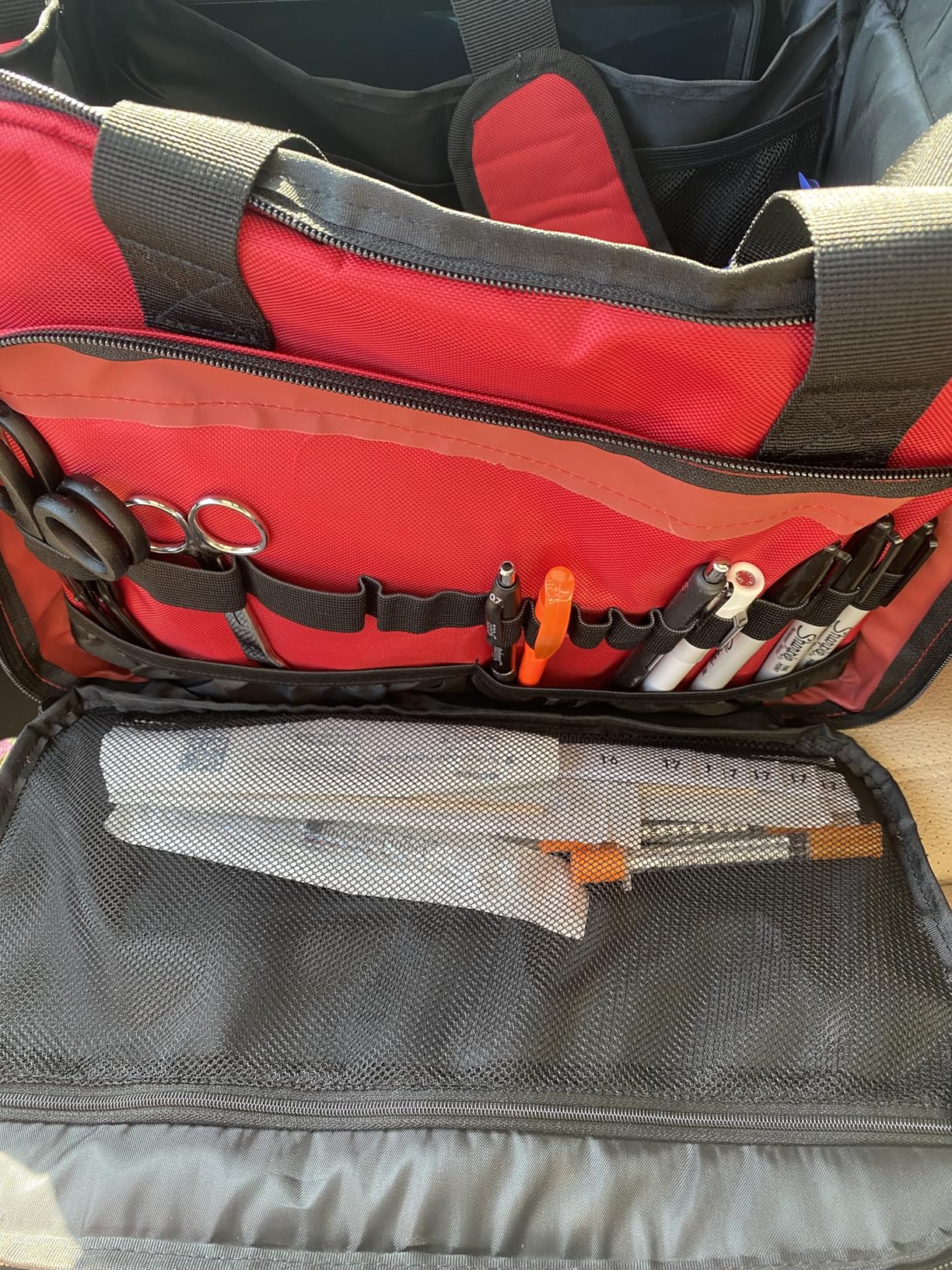 Trunab Home Health Nurse Bag Medical Bag Organizer with Handle | with Shoulder Strap for Home Visit, Travel, Nursing Student customer photo 1