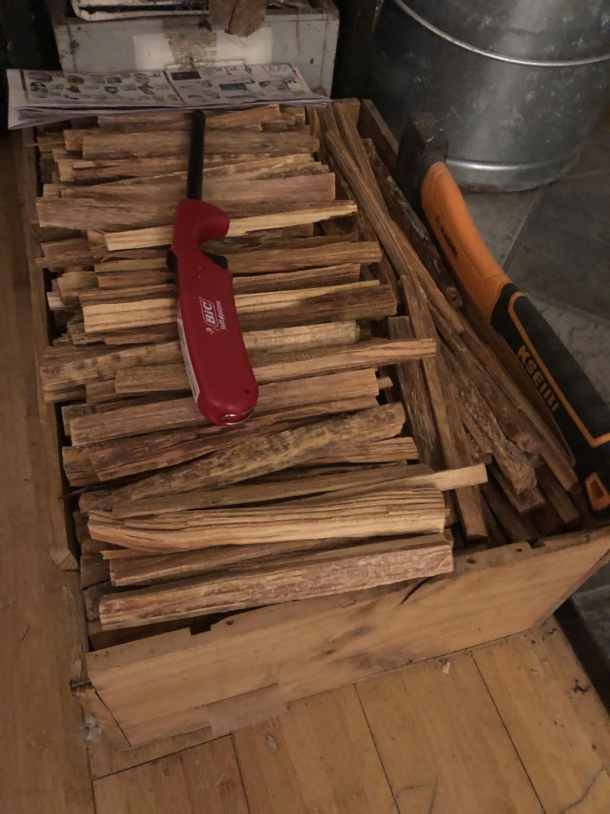 Fatwood Fire Starter Sticks 10lb Box - Indoor or Outdoor 100% All Natural Pine Fire Starters for Campfires, Fireplace, Firepit, Wood Stove, or BBQ Grill - Kindling Wood Firewood Lighter by Pure Garden customer photo 1