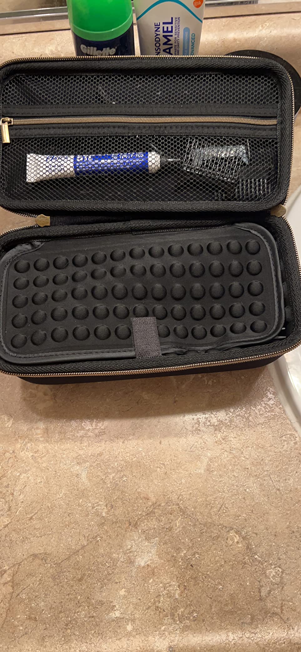 CASEMATIX Hair Clipper Barber Case Holds Clippers, Hair Buzzers, Trimmers, T Finisher Liner - Travel Case For Clippers, Stylist and Hair Cutting Supplies customer photo 2