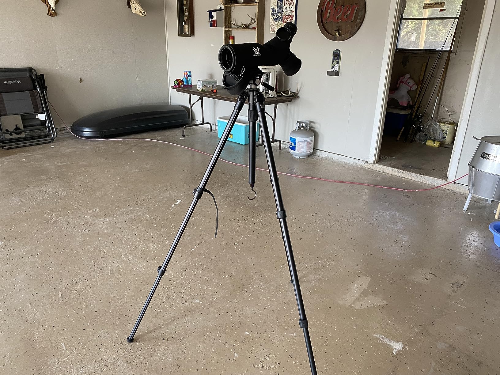 Vortex High Country II Tripod Kit | 2-Way Pan Head - 22 lb Max Load, Arca-Swiss Mount, Aluminum Legs, Flip Lever Leg Locks - Unlimited, Unconditional Warranty customer photo 1