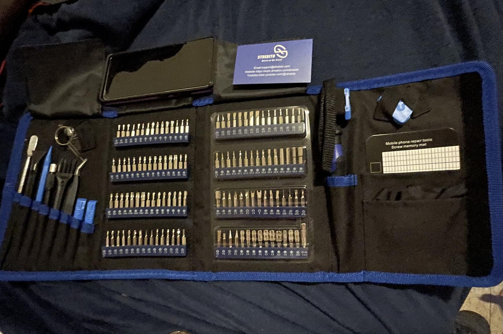 STREBITO Electronics Precision Screwdriver Sets 142-Piece with 120 Bits | Magnetic Repair Tool Kit customer photo 2
