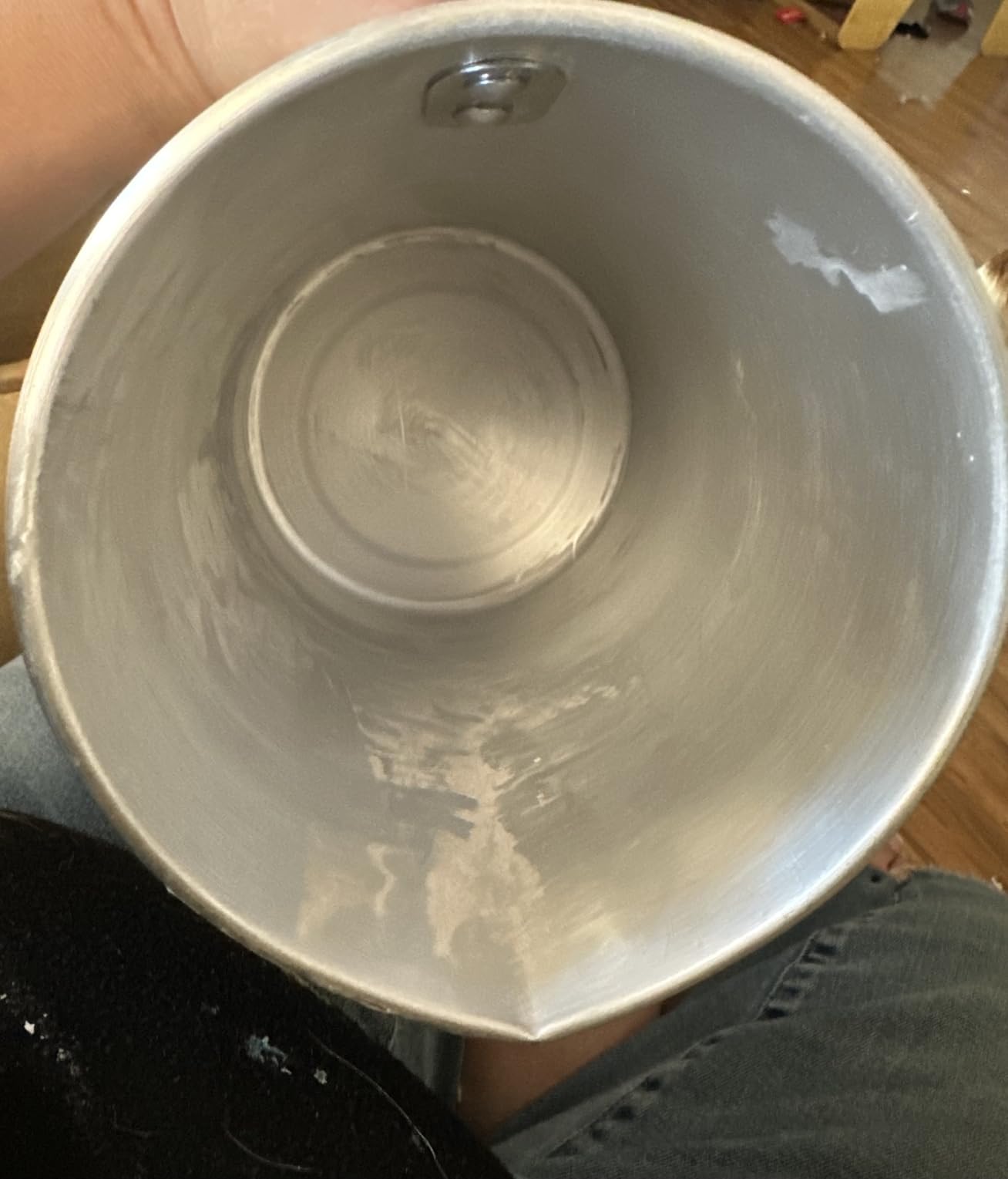 AGLARY Candle Making Pouring Pot, Double Boiler Aluminum Candle Wax Melting Pitcher, Holds 4 Pounds Wax, Heat-Resistant Handle and Dripless Pouring Spout, 3L customer photo 2
