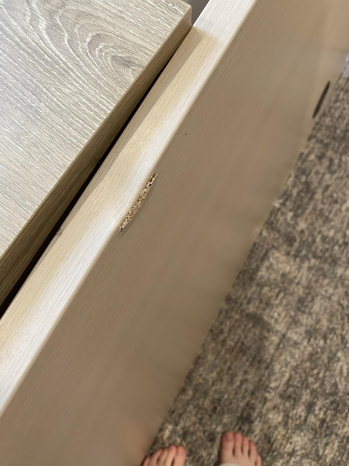 HON MOD Executive Desk 72-Inch Large Computer Desk Shell, Thick Wooden Laminate, Traditional Mahogany customer photo 2
