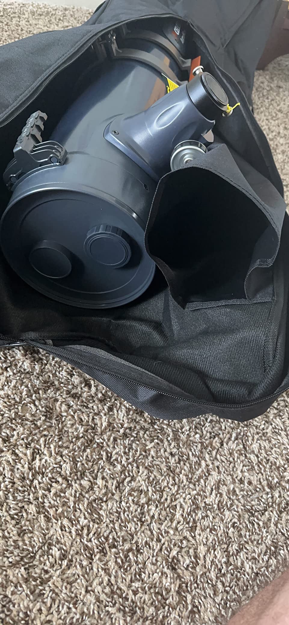 Astronomical Telescope and Tripod Shoulder Hand Bag Padded Carrying Case for SkyWatcher 150 150EQ Celestron AstroMaster customer photo 1