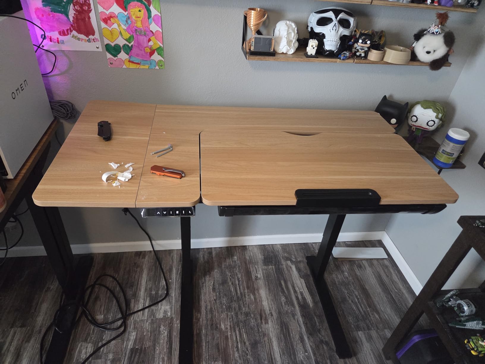 FLEXISPOT Electric Drafting Table Adjustable Height 47.2