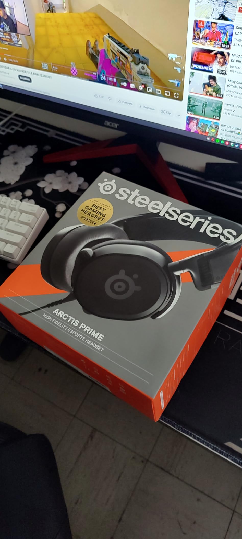 SteelSeries Arctis Prime - Competitive Gaming Headset - High Fidelity Audio Drivers - Multiplatform Compatibility,Black customer photo 1