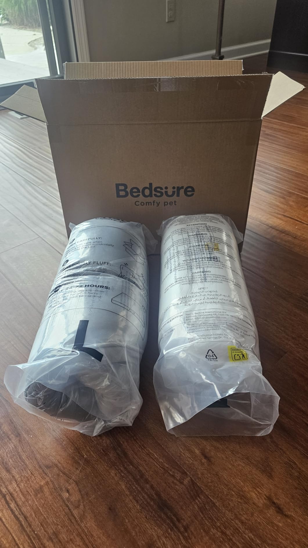 Bedsure Orthopedic XXL Dog Bed Extra Large with Removable Washable Cover | 52