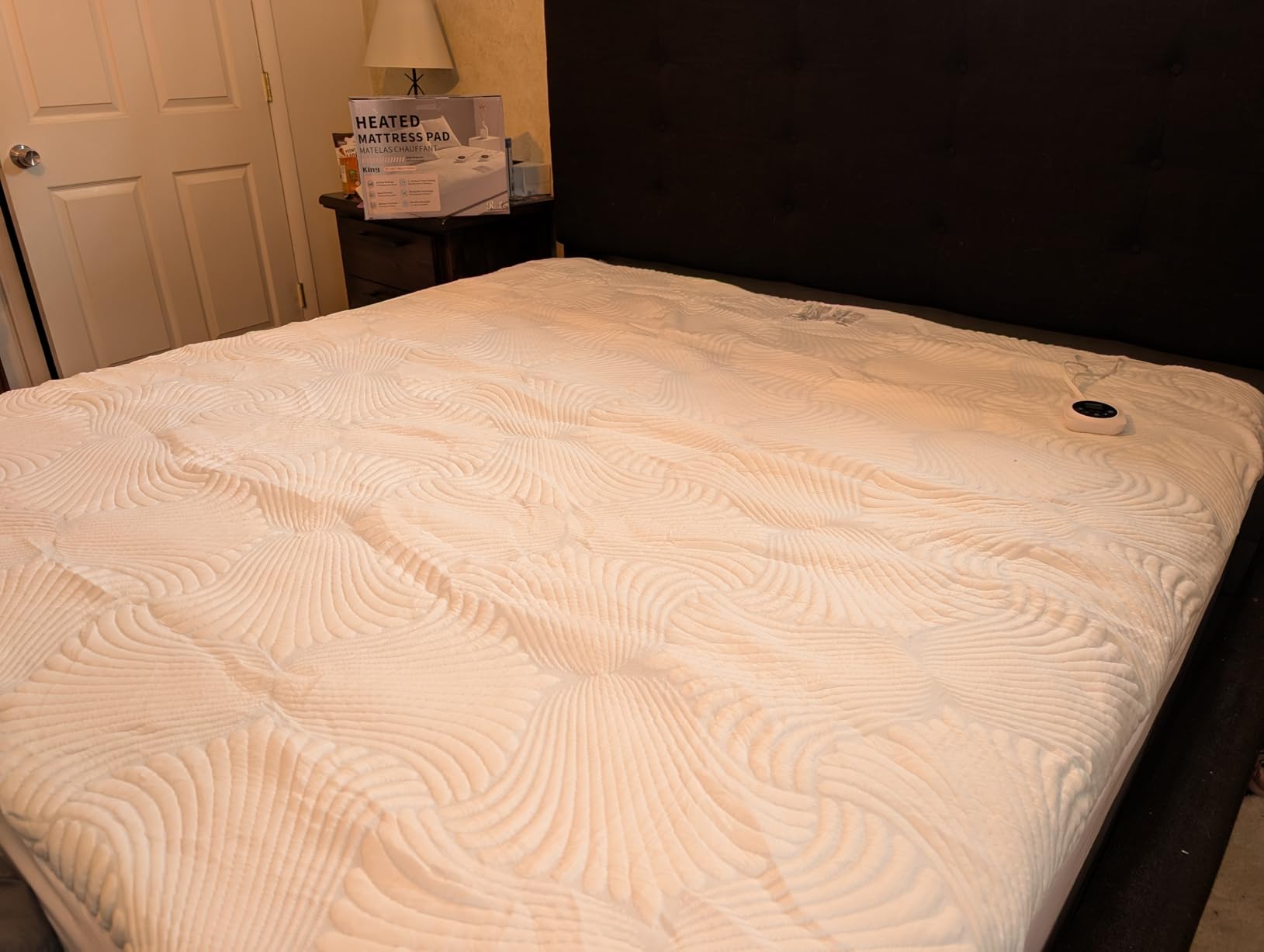 Heated Mattress Pad Queen, 3D Air Fabric, Preheat & Memory for Cold Winter | Electric Bed Warmer, 12 Heat Settings, Dual Controls, 1-12 Hour Auto-Off, Lighted Buttons, 60 x 80 in, ETL Listed customer photo 2