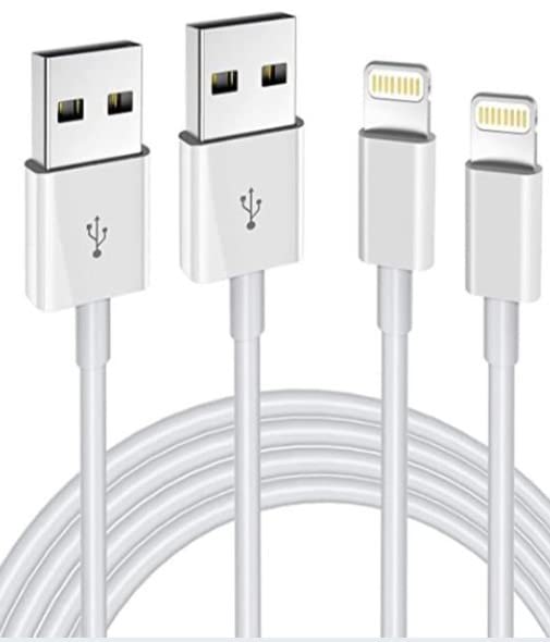 iPhone Charger Lightning Cable, 2 Pack Apple MFi Certified for iPhone 14 | USB iPhone Fast Charging Cord, Data Sync iPhone Cord for 14/13/12/11 Pro Max Xs X XR 8 7 6 5 5s iPad iPod More customer photo 2