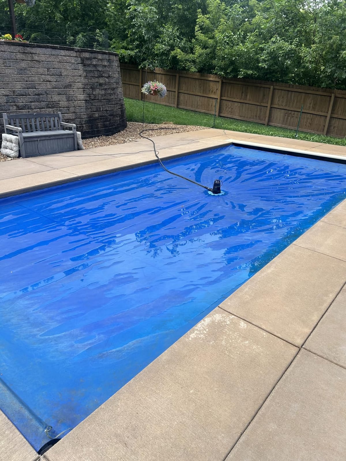 Acquaer 1/4 HP Automatic Swimming Pool Cover Pump, 2250 GPH Submersible Sump Pump with 3/4