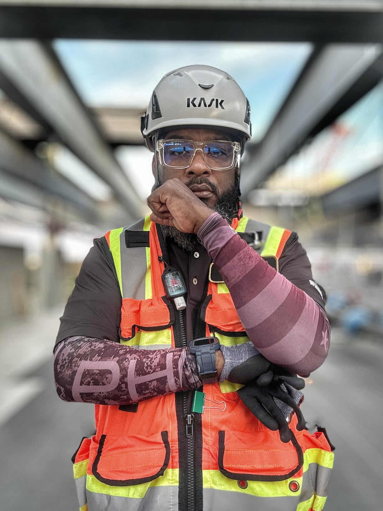 AdirPro Surveyor Safety Vest with Pockets - High visibility Reflective Construction Vest customer photo 1