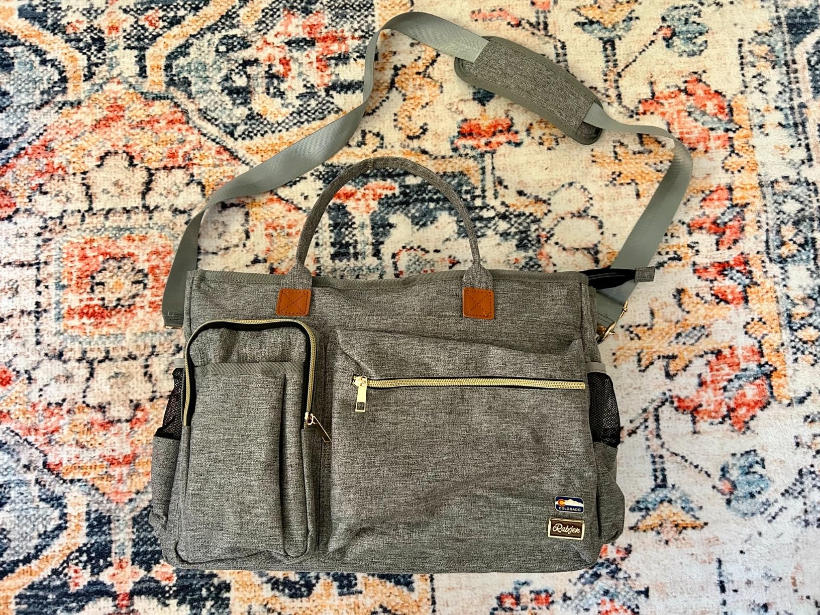 Nurse Tote Bag for Work with Padded 15.6