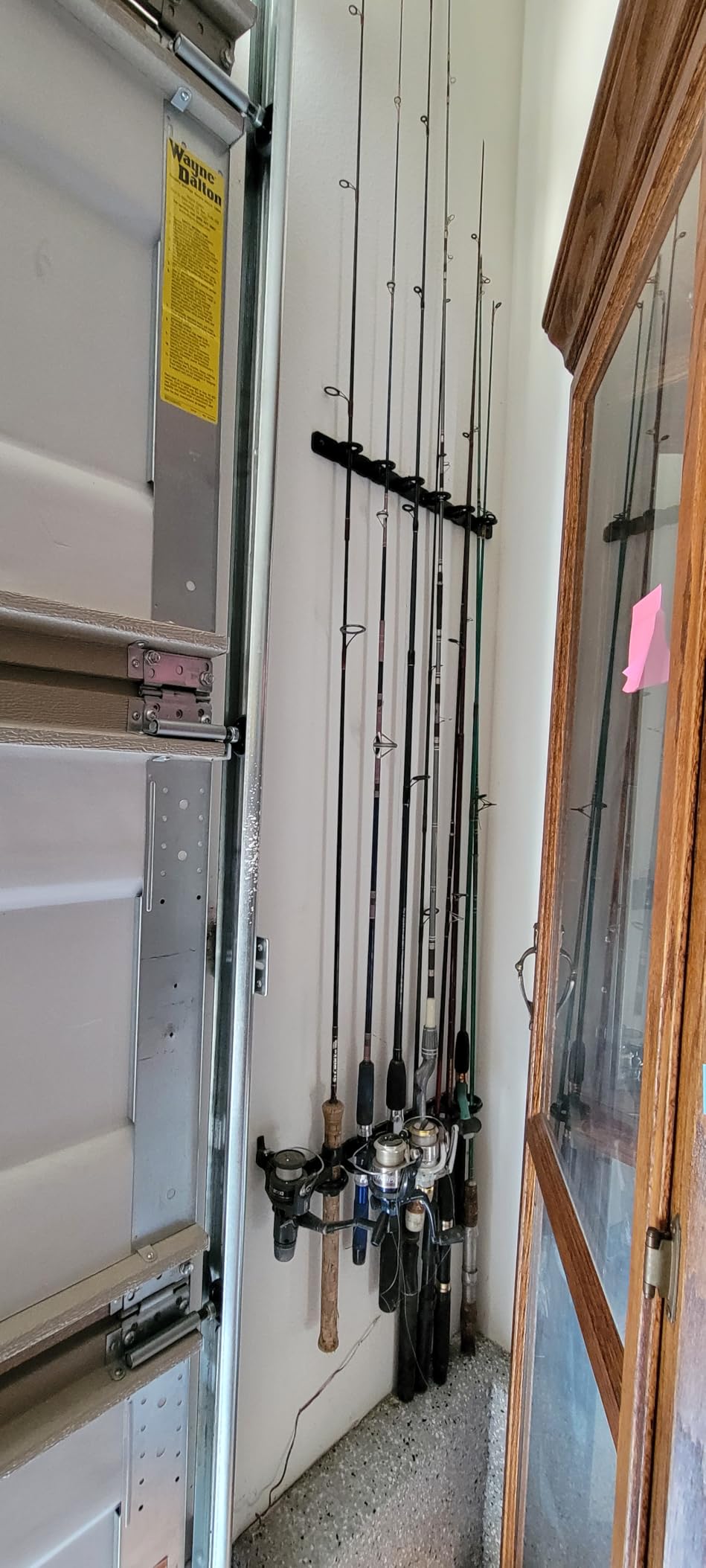 Rush Creek Creations Ceiling Fishing Rod Holder for 6 Rods, Fishing Gear | For Fishing Reels, Fishing Gear, 6-Rod Capacity, Ceiling, For Garage, Fishing Rod Holder, Tackle Box, Fishing Pole Holders customer photo 2