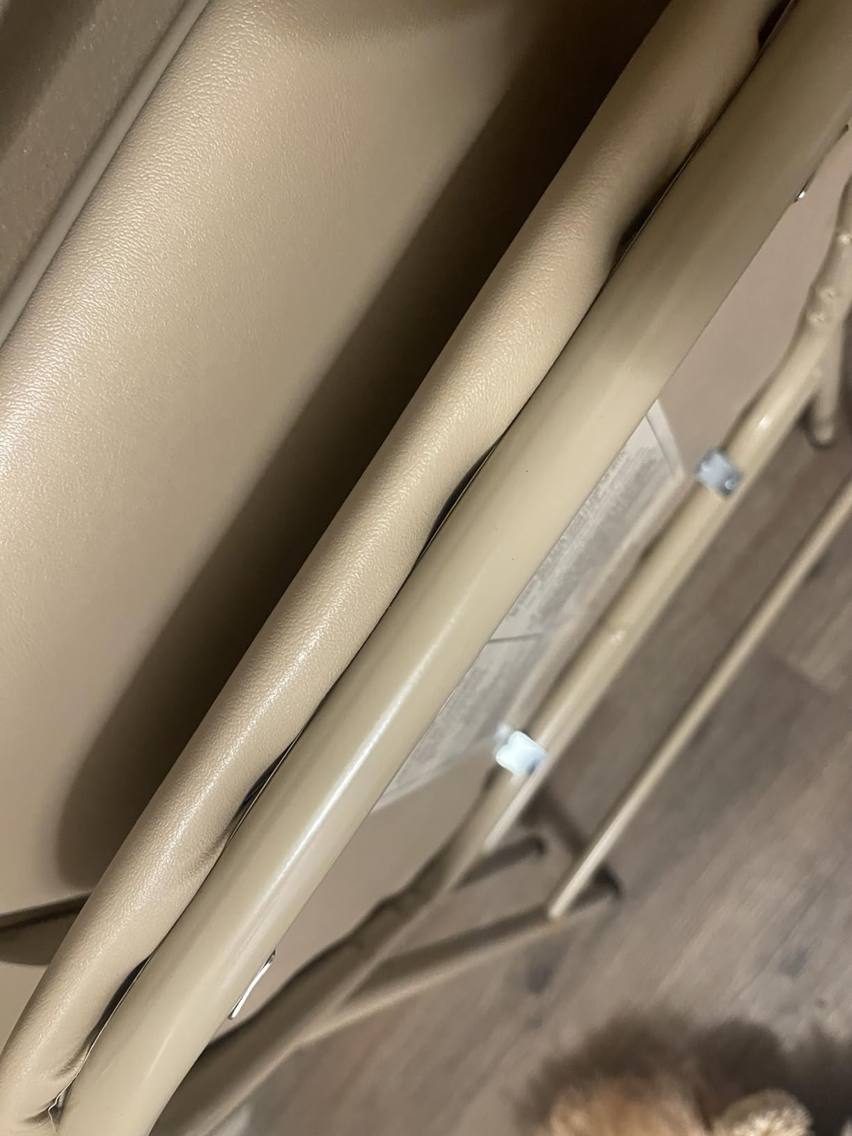 EMMA + OLIVER Tan Square Folding Card Table and Chairs Set for 4 Players | Lightweight, Easy Storage, Padded Top customer photo 2