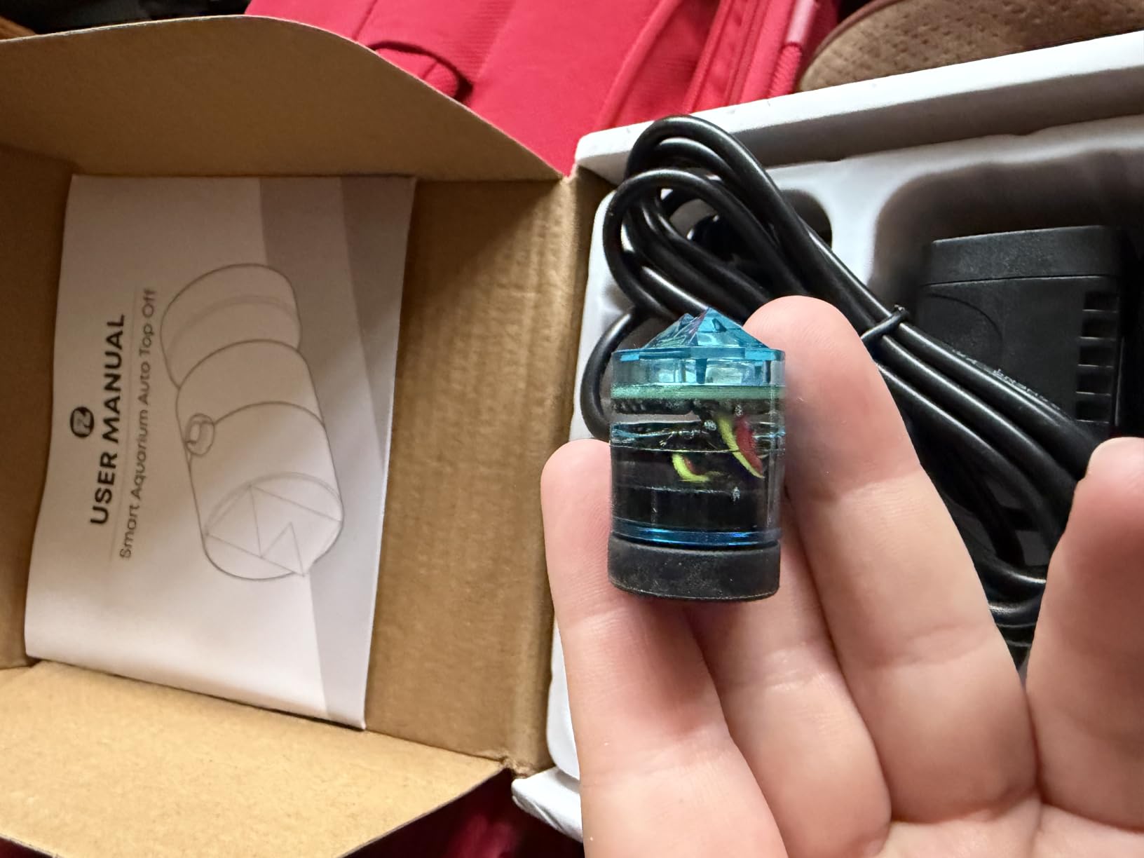 FZONE ATO System, Auto Top Off with Dual Optical Sensors for Aquarium Green | Dual optical sensor ATO system for reef and freshwater tanks, with precise water level control and stable operation customer photo 1