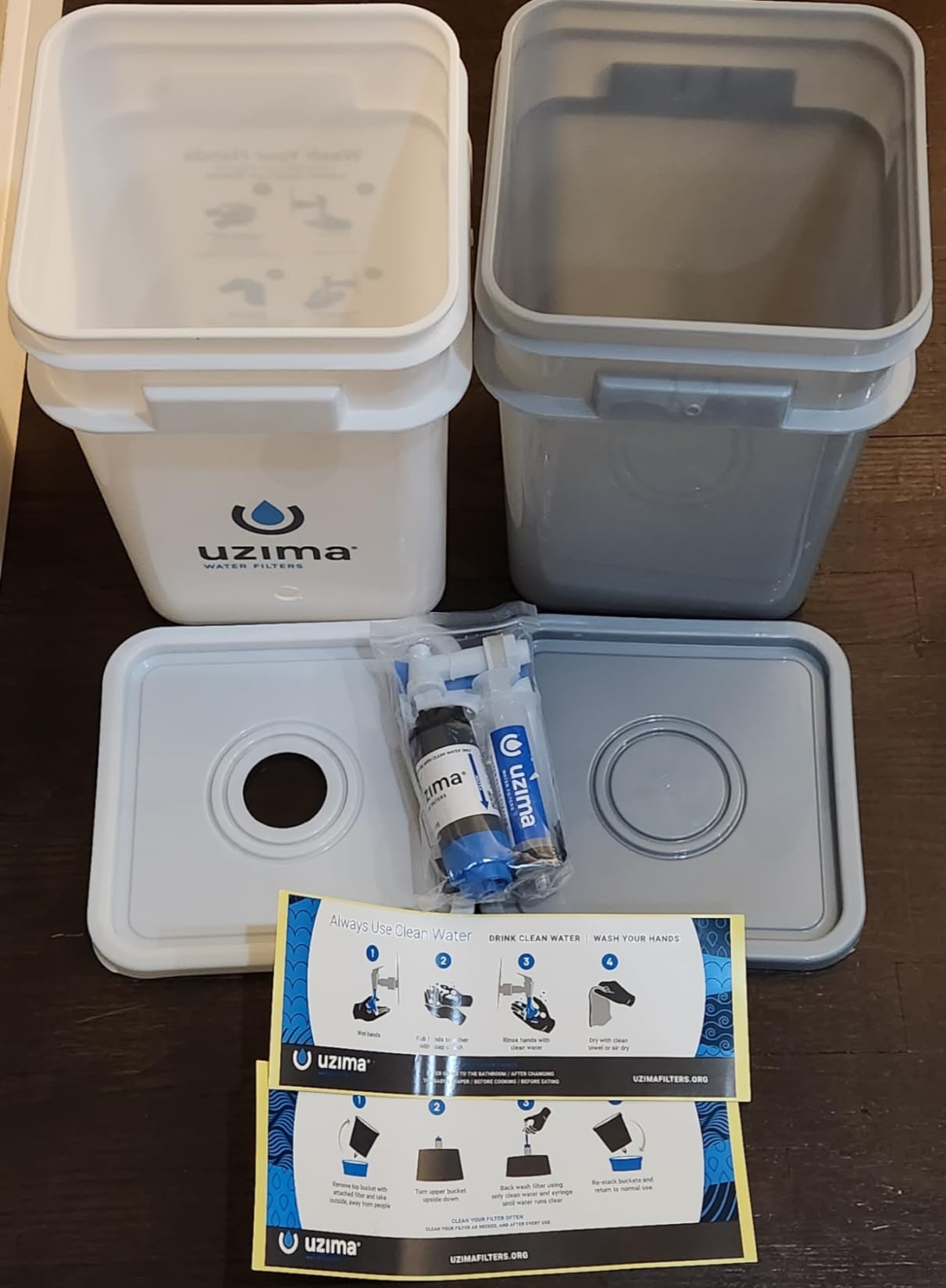 Uzima UZ-2 Camping Water Filter and Drinking Water Filter System, Portable Survival Camping Essentials customer photo 1