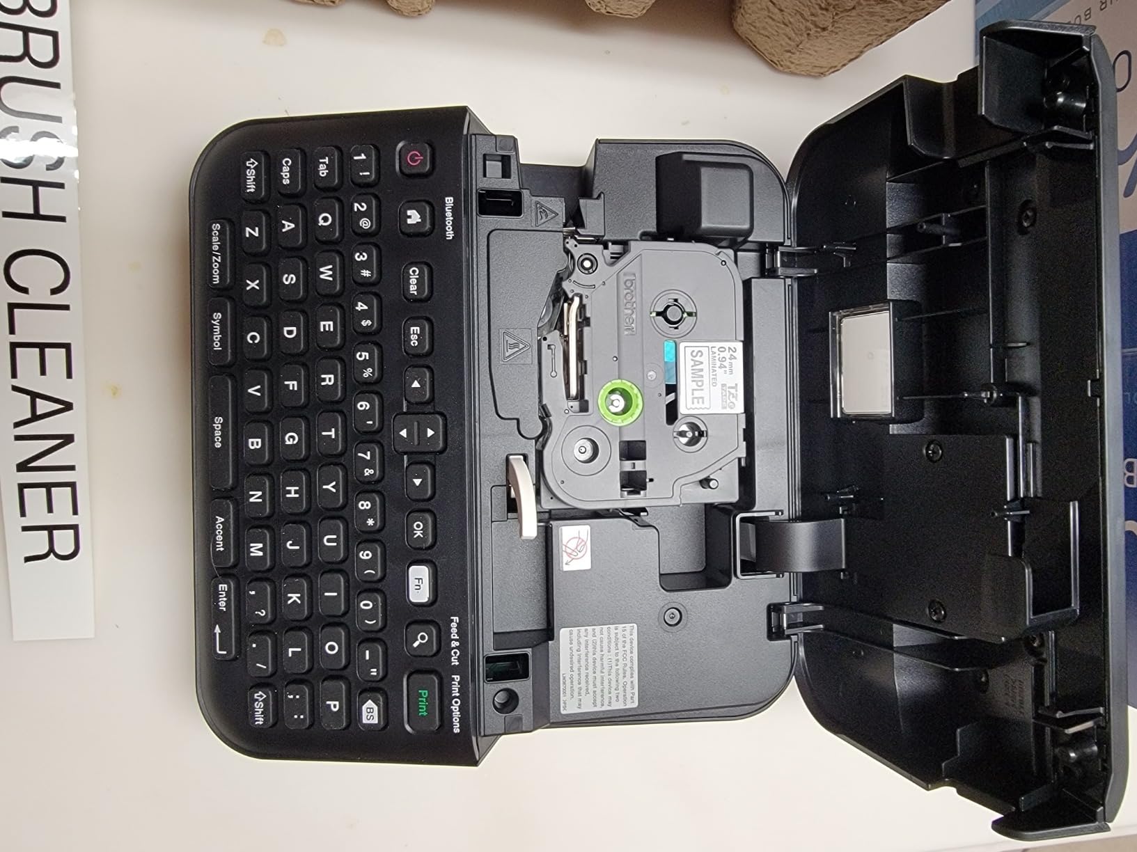 Brother P-Touch PT-D610BT Business Professional Connected Label Maker with Bluetooth | Bluetooth connectivity customer photo 1