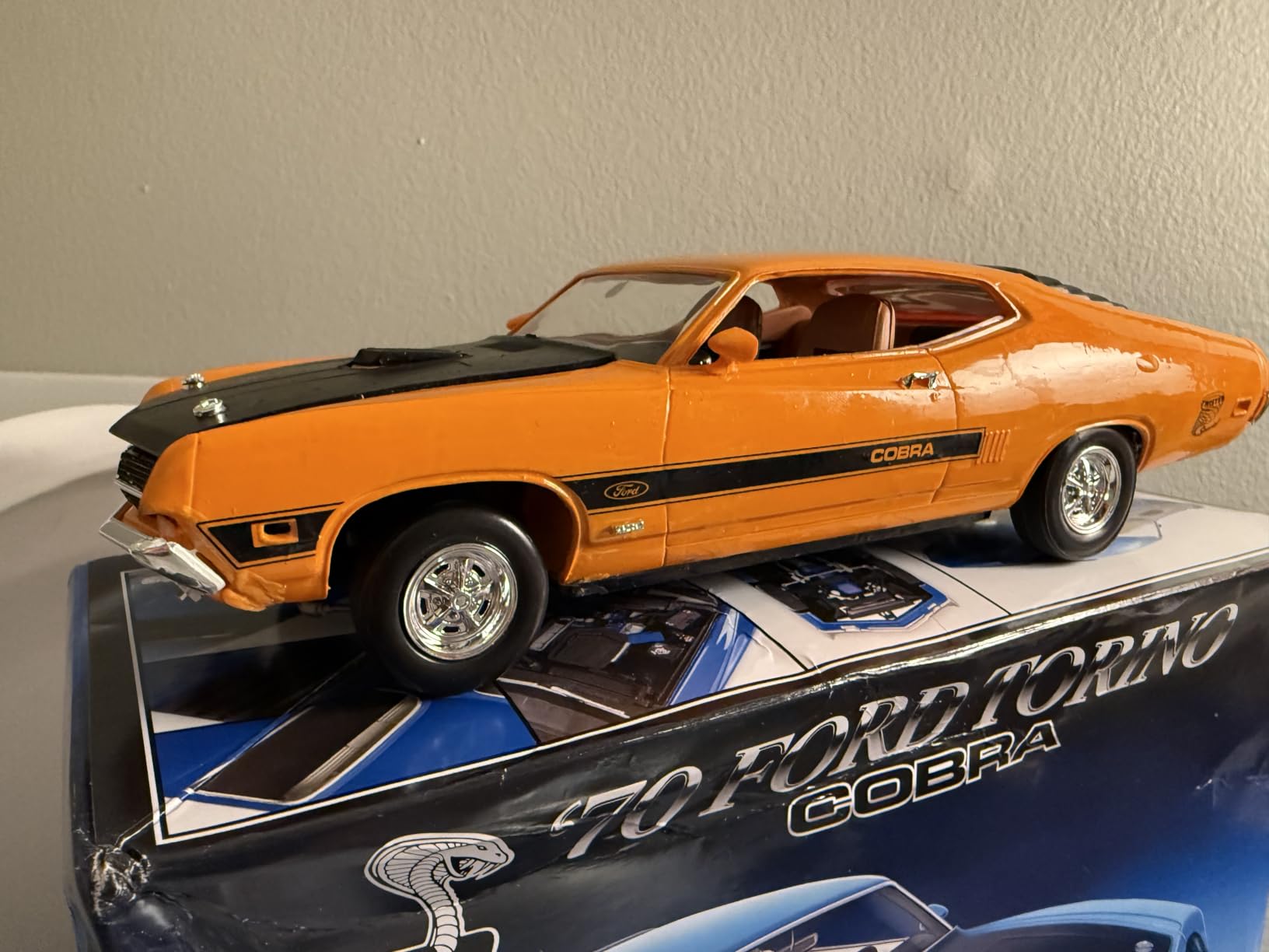 Revell 1970 Ford Torino Cobra Plastic Car Model Building Kit - 1:25 Scale, 128 parts, skill level 5 customer photo 2