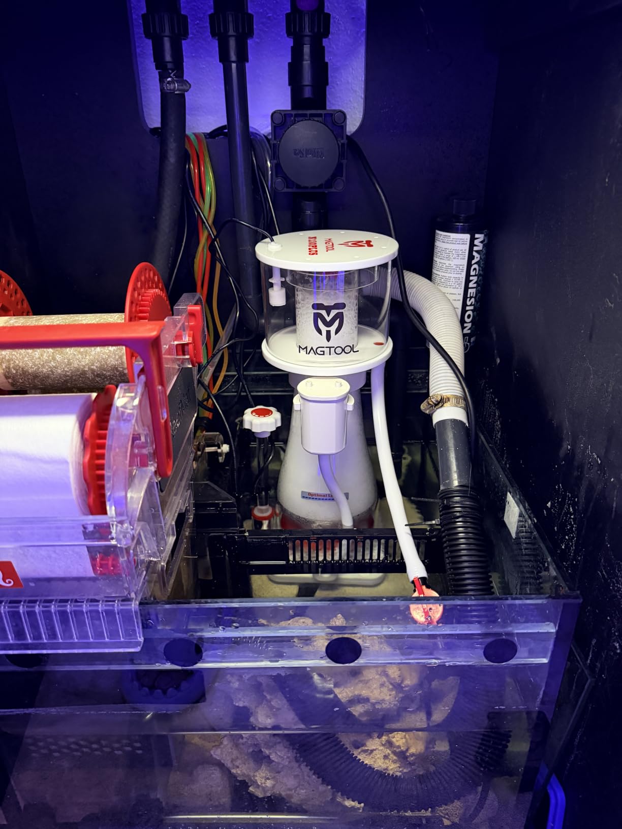 MagTool Aquarium in-Sump DC Protein Skimmer with Controllable DC Pinwheel Pump, Anti-Overflow Design, for Up to 105-135 Gal Reef Tank (N130 Plus) customer photo 1