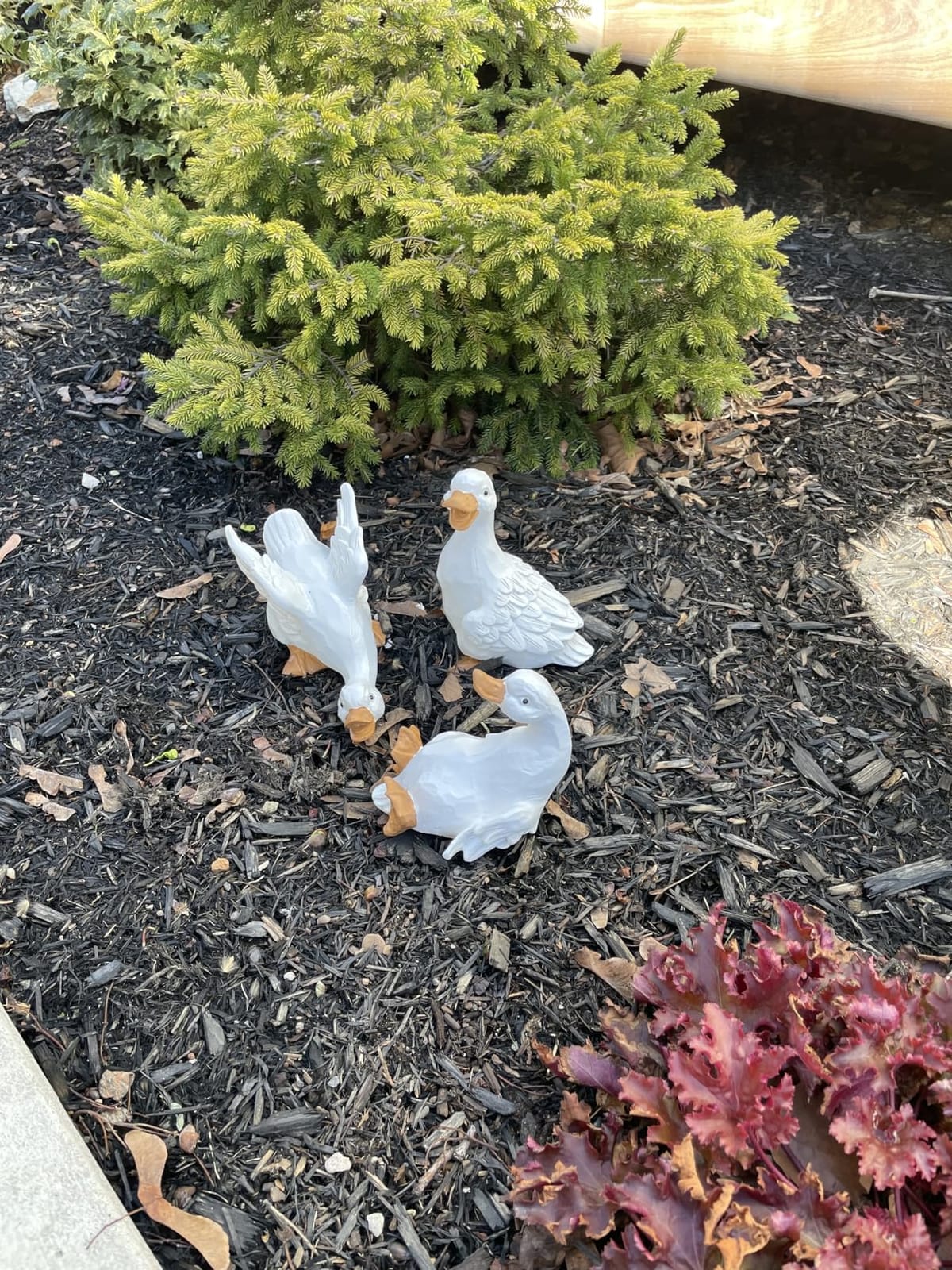 LEGIFO Bunny Decor Yard Decorations Outdoor Set of 3, Bunny Decorations for Home Garden Outdoor Statues, Easter Rabbit Figurines mom Gifts customer photo 1
