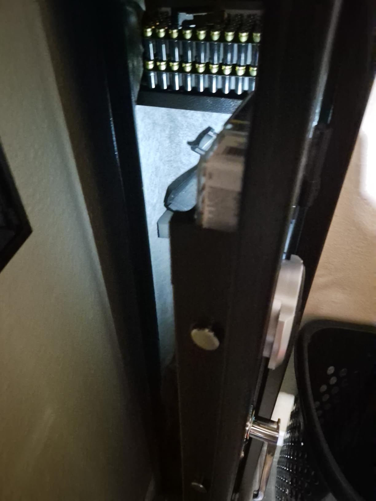 KAER 2-3 Gun Safe for Rifles and Pistols, Assembled Rifle Safe for Home | Long Gun Cabinet for Shotguns, Quick Access, Digital Lock, Removable Rifle Rack, Adjustable Shelves, Sensor Light, Alarm System customer photo 1