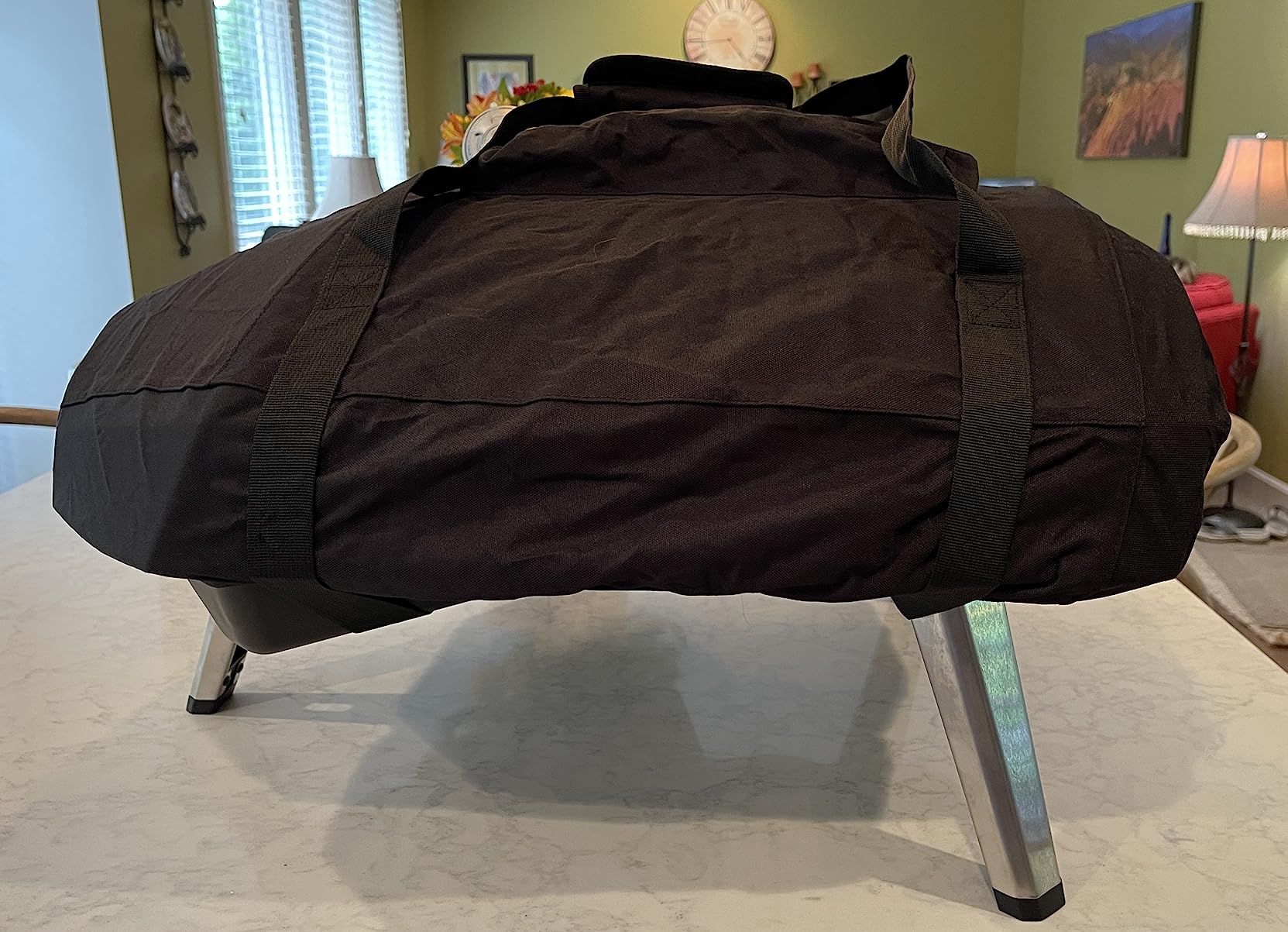 Pizza Oven Cover for Ooni Koda 16 with Handles & Top Pocket, Cover Only | Waterproof, UV-Resistant, Windproof, with Bottom Straps for Fixation, Patio Pizza Oven Accessories, Outdoor Camping customer photo 1