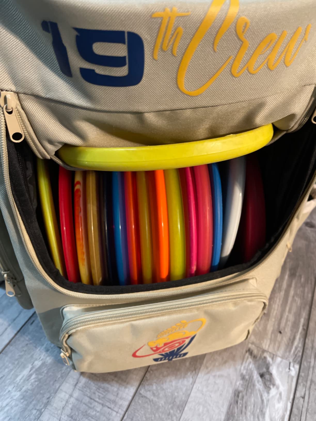 Disc Golf Backpack with Cooler - Small Disc Golf Equipment Bag customer photo 1