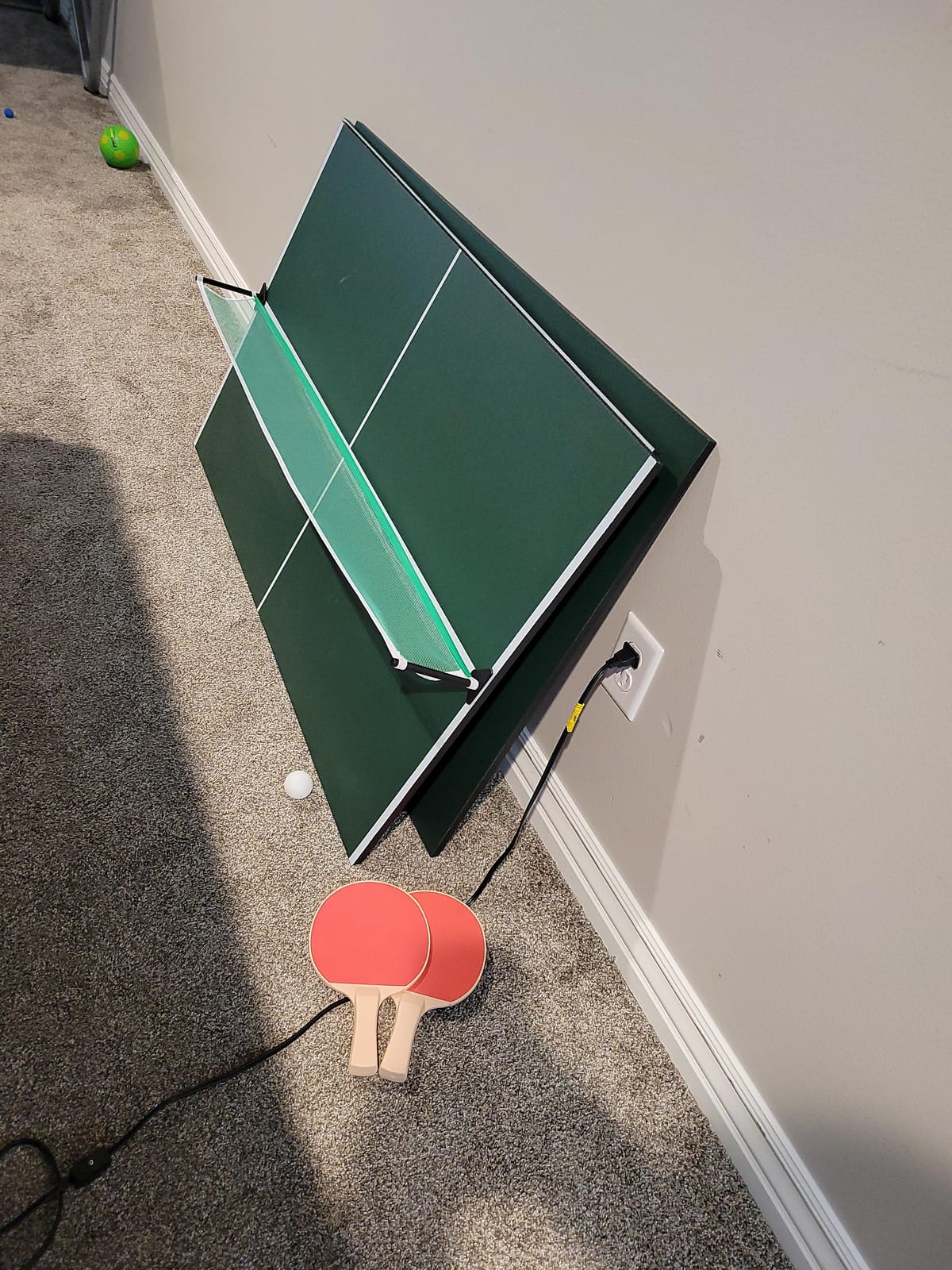 Fat Cat Original 3-in-1 7 Foot Pockey Multi Game Table, Air Hockey Table, Pool Table, and Table Tennis Combo with Accessories customer photo 2