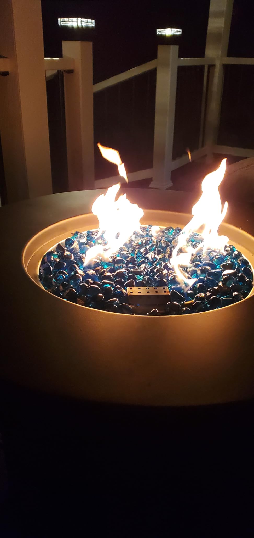 BALI OUTDOORS 50000 BTU Propane Fire Pit for Outdoor | 30 in Fire Pit Table Outdoor, Round Firepits for Outside Backyard, Patio customer photo 1