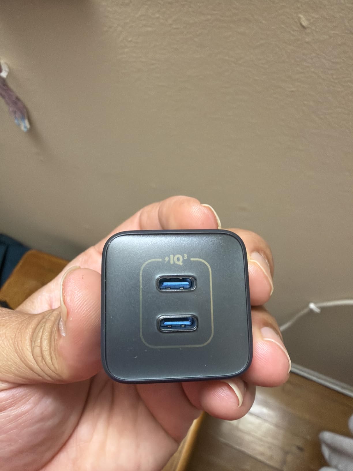 Anker Nano Phone Charger, 47W Max 2-Port GaN Fast Charger USB C customer photo 2