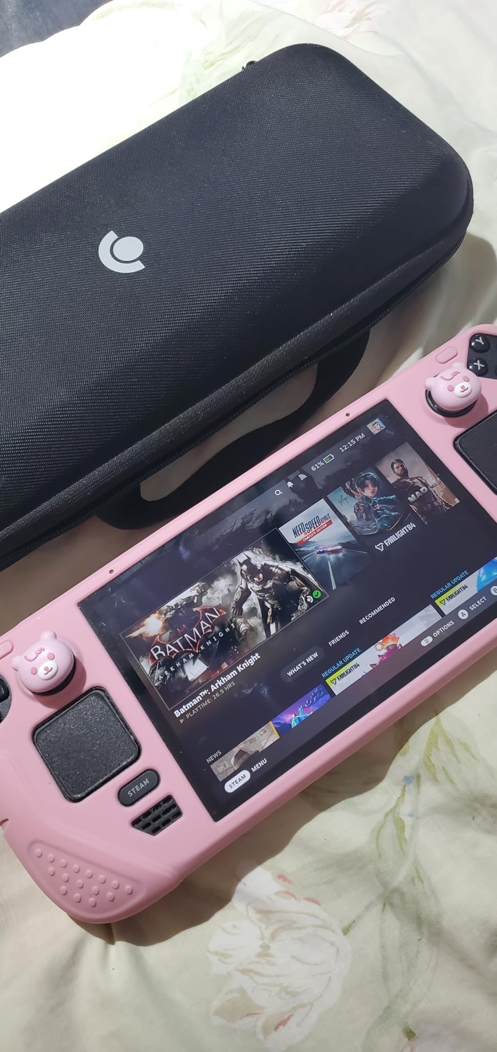 Valve Steam Deck 64 GB Handheld Gaming Console, Black customer photo 2