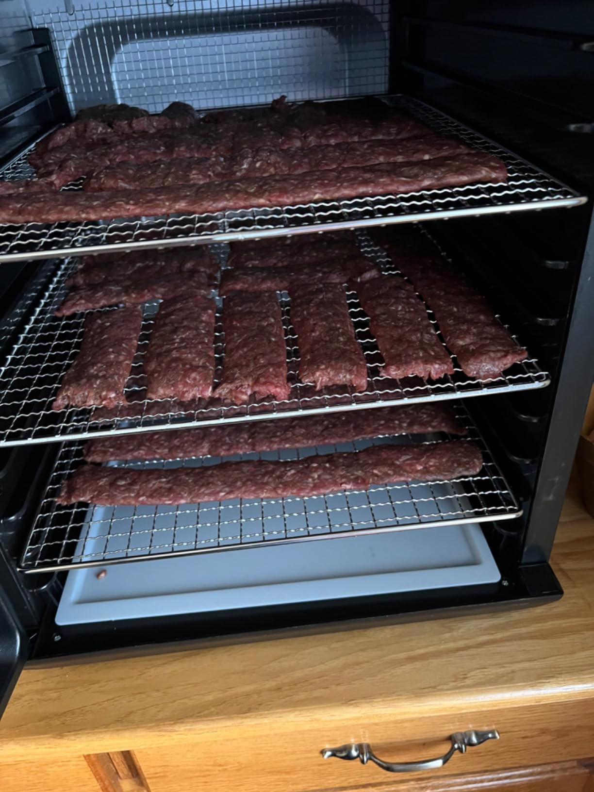 2.5LB Jerky Gun Kits, Stainless Steel Jerky Maker, Beef Stick Gun | Meat Injector For Beef Jerky Venison Snack Sticks Sausage Stuffer Jerky Shooter Cannon For Smoker Dehydrator Keto Hunter customer photo 1