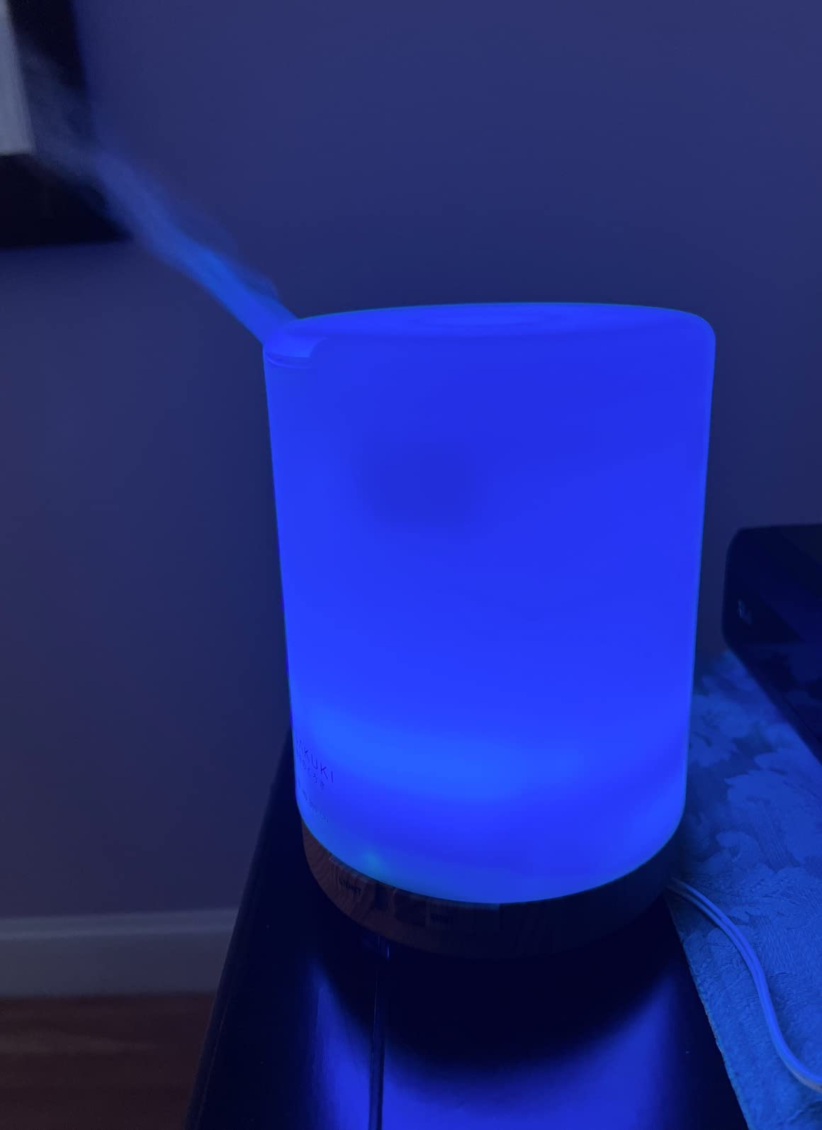 ASAKUKI Essential Oil Diffuser for Home with 6 Essential Oil Sets | 300ml Quiet Diffuser with Automatic Shut-Off, 7 LED Lights for Living Room, Kitchen, Bedroom, Hotel customer photo 1