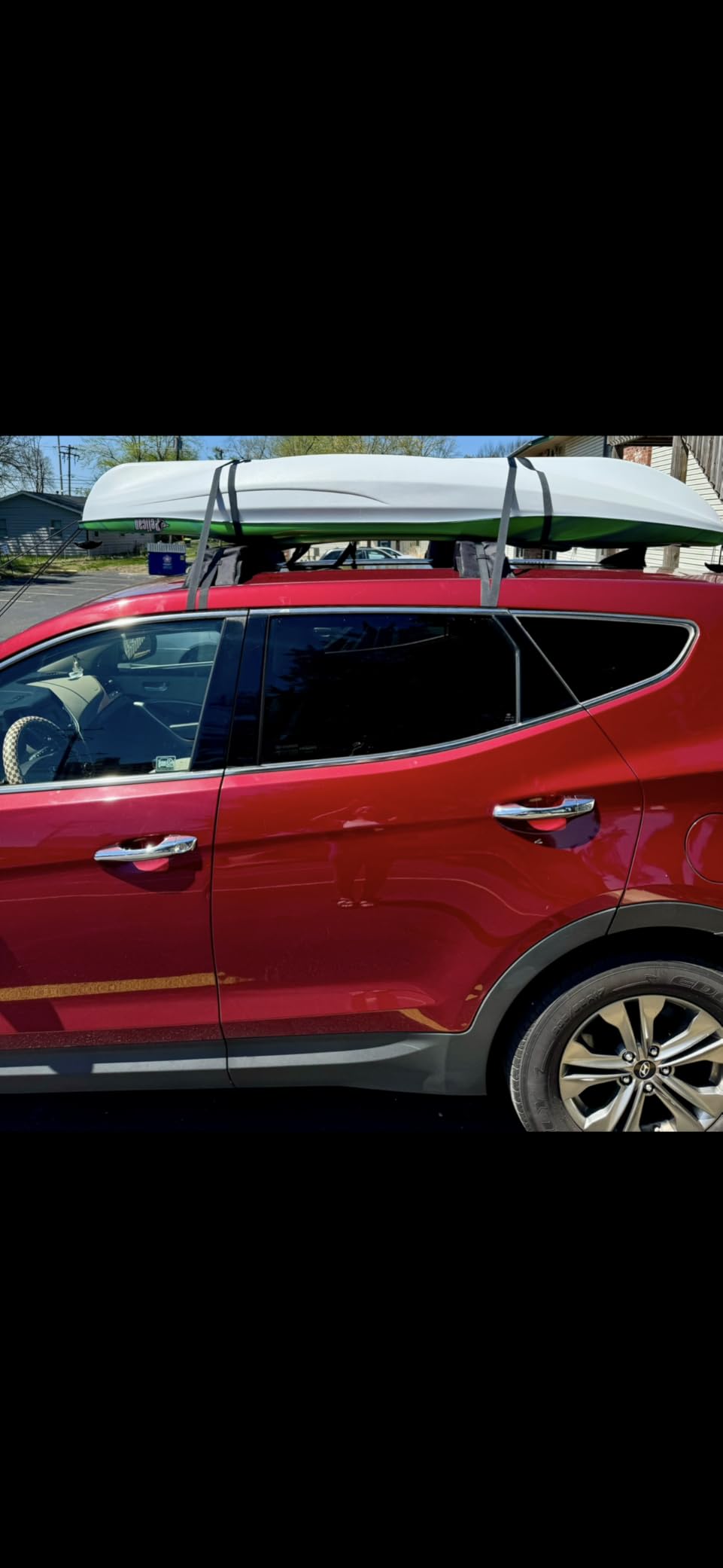 Universal Car Soft Kayak Roof Rack Pads for Kayak Surfboard SUP with 20FT Durable Tie-Down Straps, 2 Tie Down Rope, 4 Quick Loop Straps customer photo 1